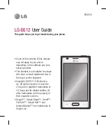 Preview for 157 page of LG E612 User Manual