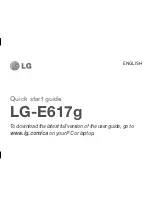 Preview for 3 page of LG E617g Quick Start Manual