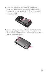 Preview for 19 page of LG E739 (Spanish) Guías Del Usuario Manual