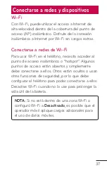 Preview for 37 page of LG E739 (Spanish) Guías Del Usuario Manual