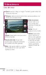 Preview for 68 page of LG E739 (Spanish) Guías Del Usuario Manual