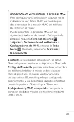 Preview for 87 page of LG E739 (Spanish) Guías Del Usuario Manual