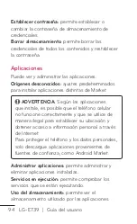 Preview for 94 page of LG E739 (Spanish) Guías Del Usuario Manual