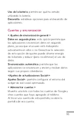 Preview for 95 page of LG E739 (Spanish) Guías Del Usuario Manual