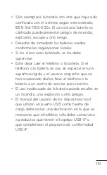 Preview for 119 page of LG E739 (Spanish) Guías Del Usuario Manual