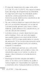 Preview for 122 page of LG E739 (Spanish) Guías Del Usuario Manual