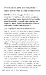 Preview for 130 page of LG E739 (Spanish) Guías Del Usuario Manual