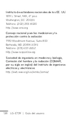 Preview for 138 page of LG E739 (Spanish) Guías Del Usuario Manual