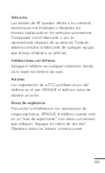 Preview for 143 page of LG E739 (Spanish) Guías Del Usuario Manual