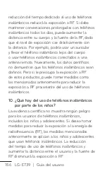 Preview for 156 page of LG E739 (Spanish) Guías Del Usuario Manual