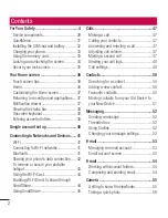 Preview for 2 page of LG E960 User Manual