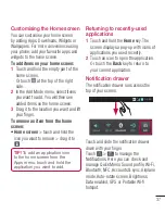 Preview for 36 page of LG E960 User Manual