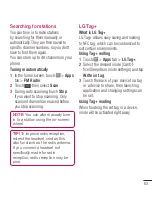 Preview for 62 page of LG E960 User Manual