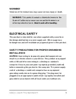 Preview for 3 page of LG E960W Safety Manual