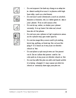 Preview for 5 page of LG E960W Safety Manual