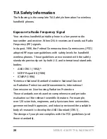 Preview for 22 page of LG E960W Safety Manual