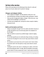 Preview for 28 page of LG E960W Safety Manual