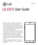 Предварительный просмотр 3 страницы LG E972 User Manual