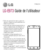 Предварительный просмотр 91 страницы LG E972 User Manual