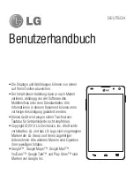 Preview for 3 page of LG E975 User Manual