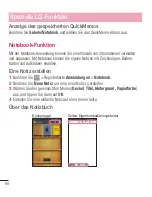 Preview for 68 page of LG E975 User Manual