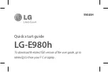 Предварительный просмотр 49 страницы LG E980h Quick Start Manual