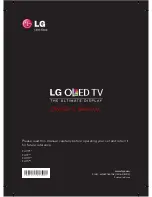 LG EA87 series Owner'S Manual preview