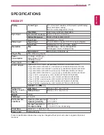 Предварительный просмотр 21 страницы LG EB2242T Owner'S Manual