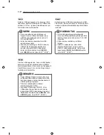 Предварительный просмотр 22 страницы LG EC93 Owner'S Manual