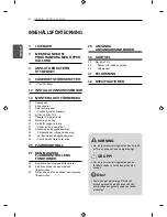 Предварительный просмотр 62 страницы LG EC93 Owner'S Manual