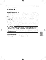 Предварительный просмотр 223 страницы LG EF95 series Owner'S Manual