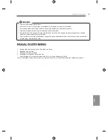 Предварительный просмотр 265 страницы LG EF95 series Owner'S Manual