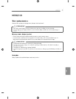 Предварительный просмотр 279 страницы LG EF95 series Owner'S Manual