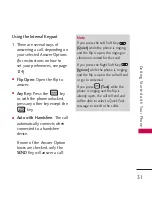 Preview for 33 page of LG Ellipse Owner'S Manual