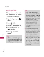 Preview for 92 page of LG Ellipse Owner'S Manual