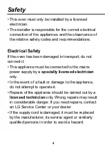 Preview for 4 page of LG EM790SP Operating Instructions Manual