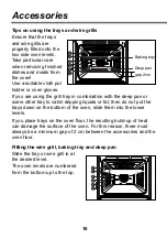 Предварительный просмотр 16 страницы LG EM790SP Operating Instructions Manual