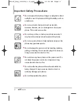 Preview for 4 page of LG enV Touch User Manual