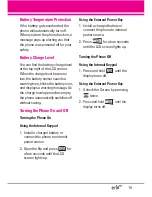 Preview for 21 page of LG EnV2 User Manual