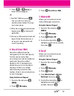 Preview for 41 page of LG EnV2 User Manual