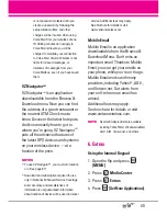 Preview for 67 page of LG EnV2 User Manual