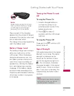 Preview for 23 page of LG Envoy II Owner'S Manual