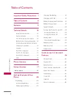 Preview for 6 page of LG Envoy III Owner'S Manual