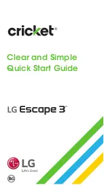 LG Escape 3 Quick Start Manual preview