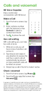 Preview for 6 page of LG Escape Plus Quick Start Manual