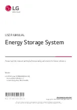 Предварительный просмотр 1 страницы LG ESS Home 8 User Manual