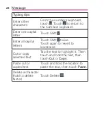 Preview for 26 page of LG Esteem MS910 Owner'S Manual