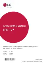 LG EU96 Series Installation Manual предпросмотр