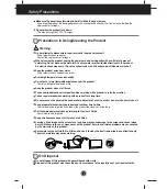 Preview for 4 page of LG EW224V Owner'S Manual