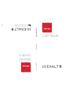 LG Exalt II User Manual предпросмотр